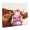 Stupell Industries Cute Cow Close Up Canvas, design by George Dyachenko